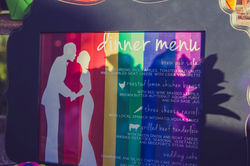rainbow couple shoot