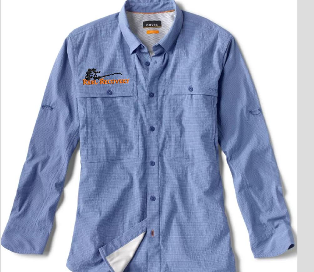 Camisa de manga larga para hombre Reel Recovery/Orvis