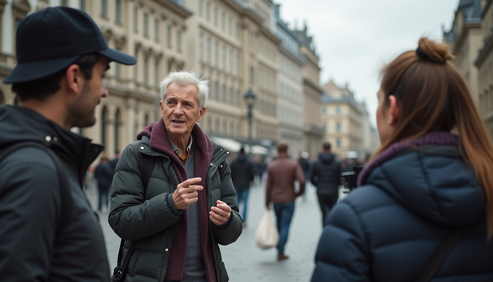 Erlebe lokale Geschichten mit MyCityStory Tours