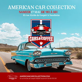 Samedi 17 mai - Cars & Coffee