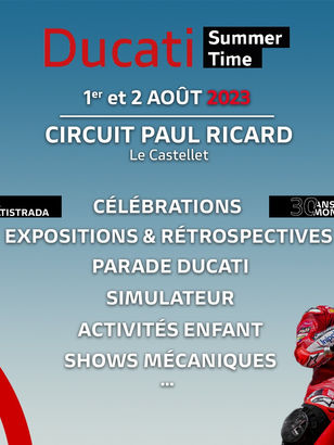 Ducati   Summer Time : LE festival Ducati pour tous !