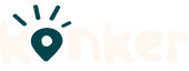 Konker logo in white 