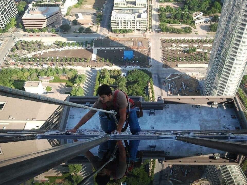 Elevating Excellence: High Rise Window Cleaning in Downtown Dallas by Imperial Cleaning Services