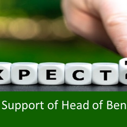 Expect More From... Support of Head of Benefits!