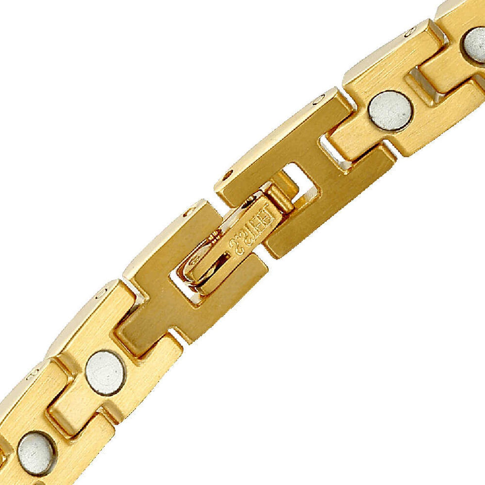 Thumbnail: Stainless Steel Gold Color Women Bracelet