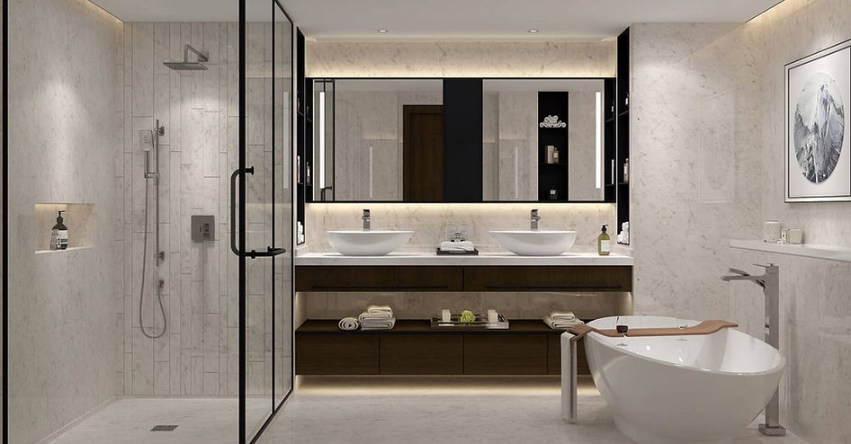 bathroom plumbing