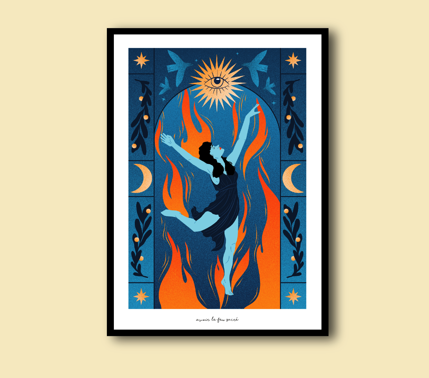 Affiche | Avoir le feu sacré A4/A3