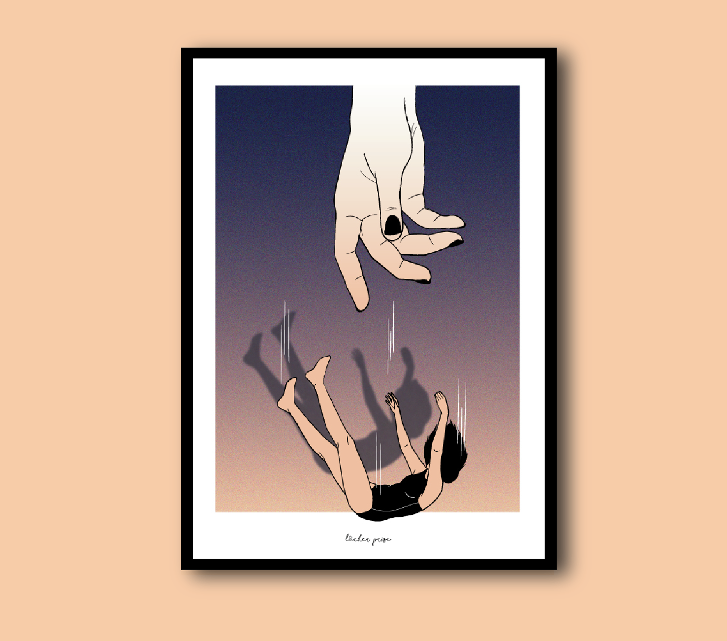 Affiche | Lâcher prise A4/A3