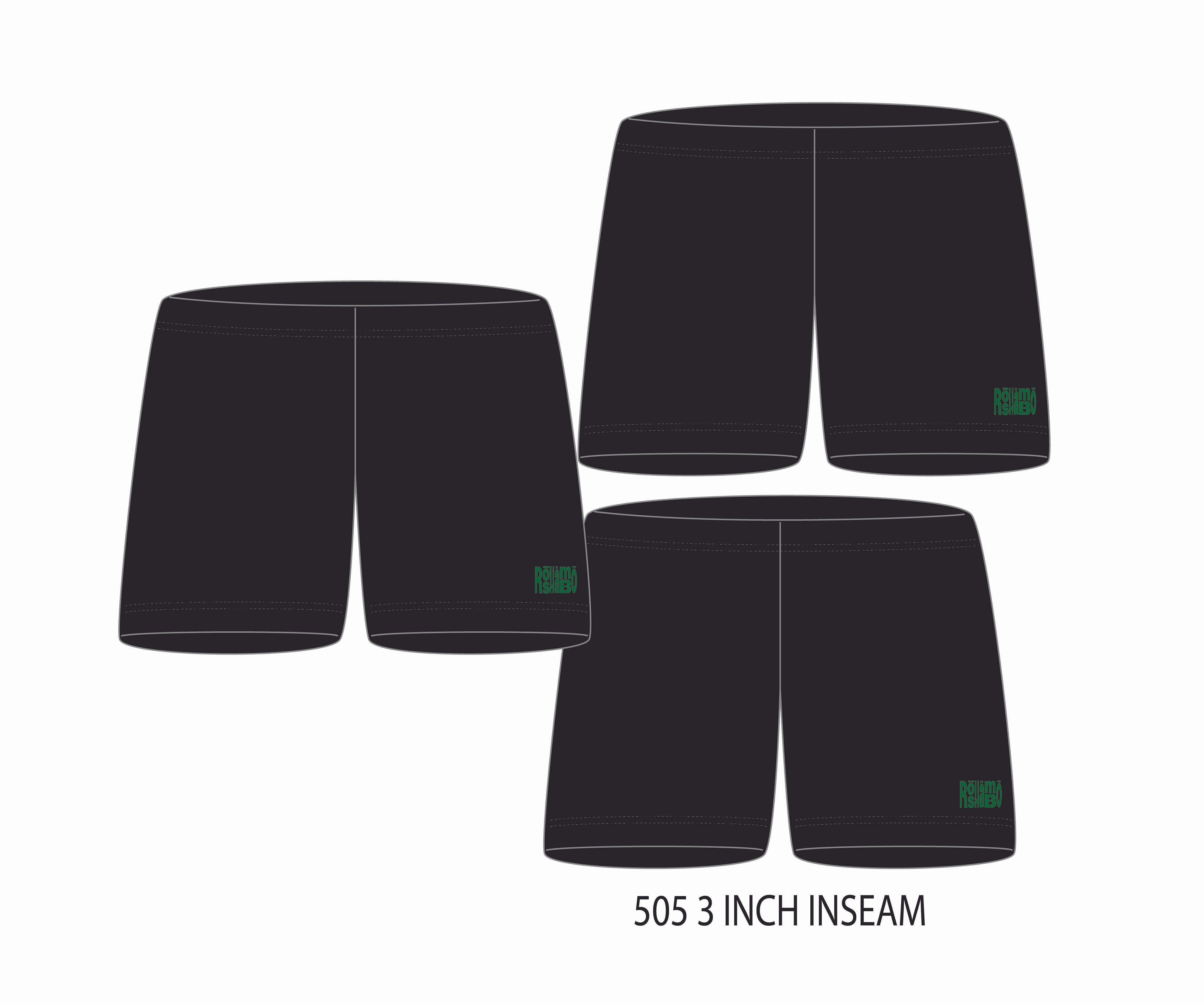 3" RoShamBo Spandex  x 3