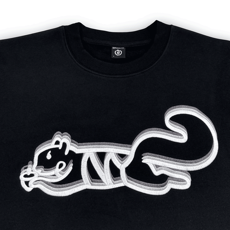 Flying Squirrel Crewneck Sweatshirt