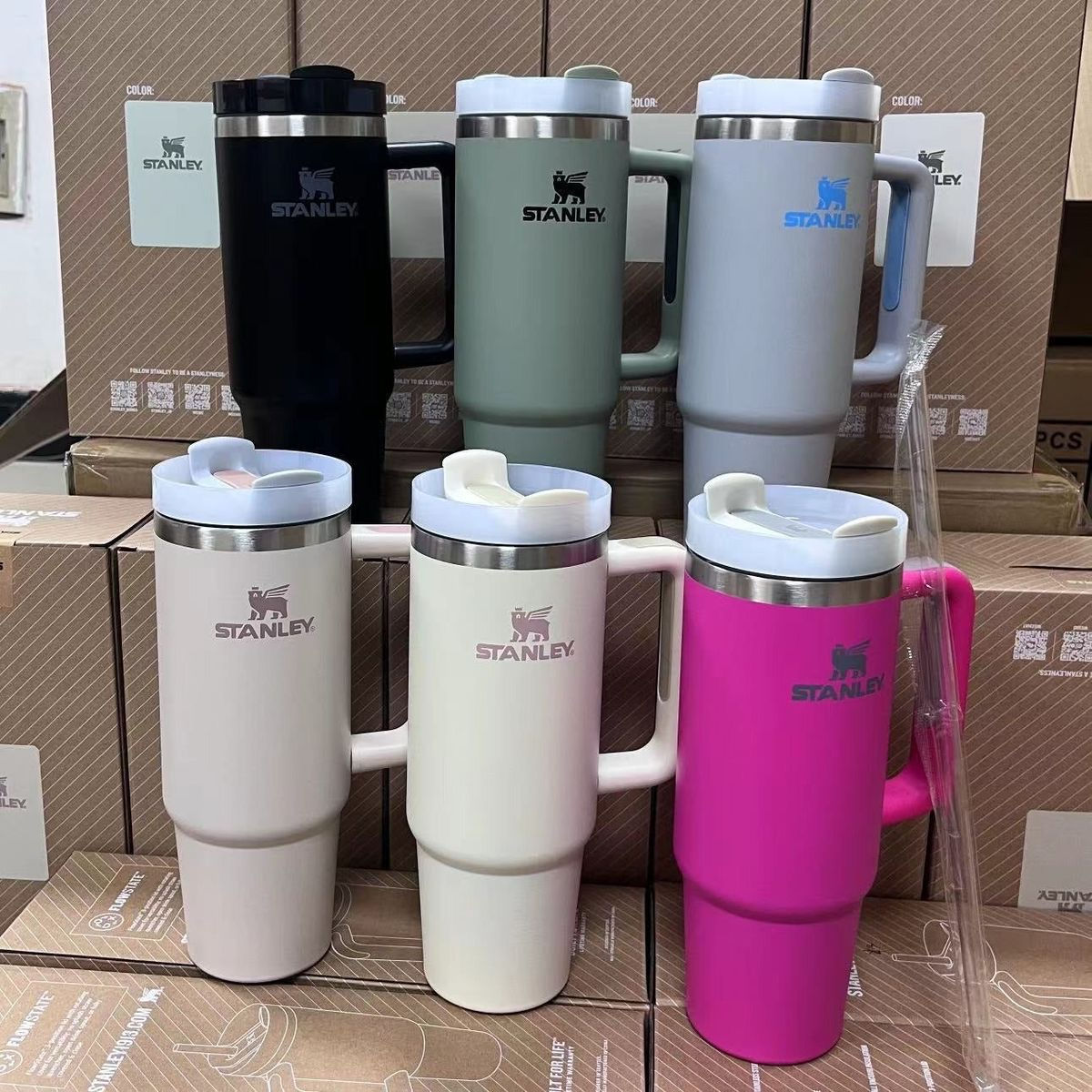 STANLEY Quencher ProTour Flip Straw Tumbler – 5 Pieces