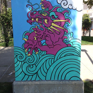 Dragon Traffic Utility Box (back) Stamford.jpeg