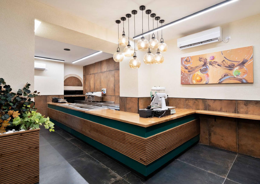 Bakery planning and interior design