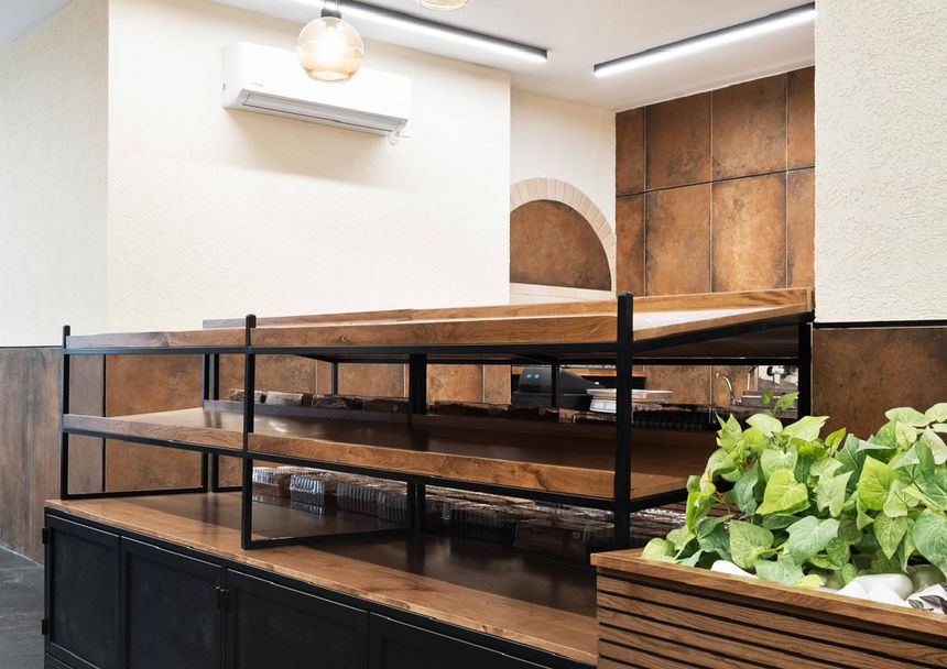 Bakery planning and interior design