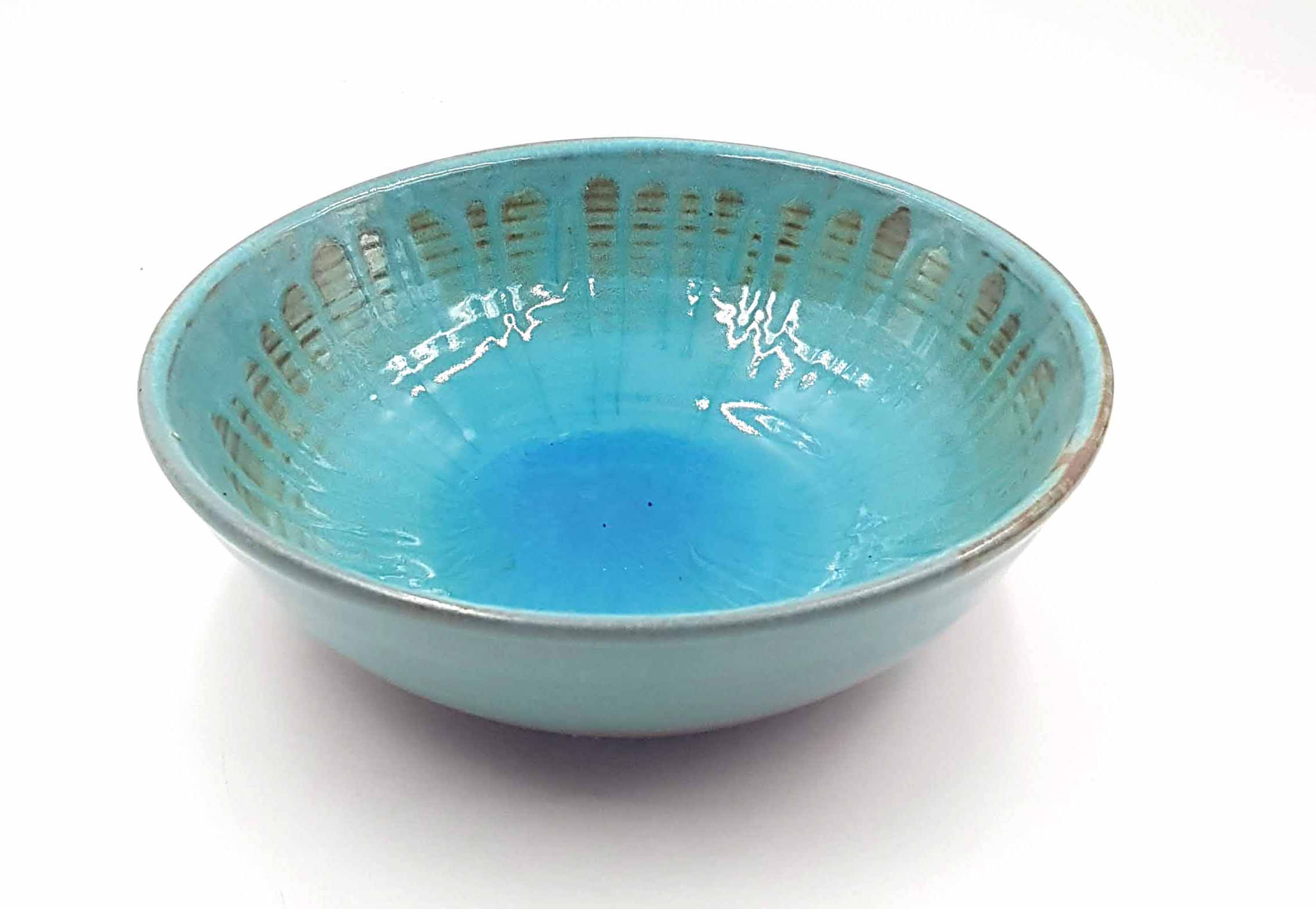 קערה טורקיז בינונית