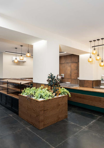 Bakery planning and interior design