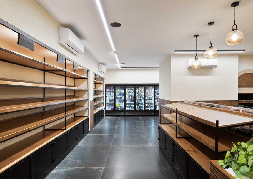 Bakery planning and interior design