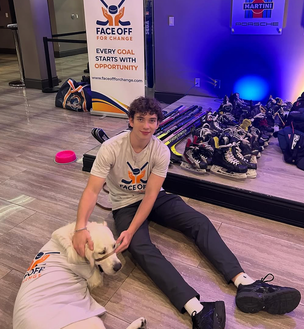 Equipment Drive - Face Off For Change in Burlington, Ontario.