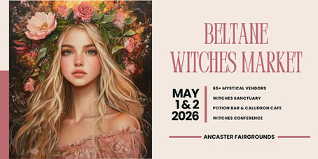 Beltane Witches Market & Conference May 2026 with Mary 303.
