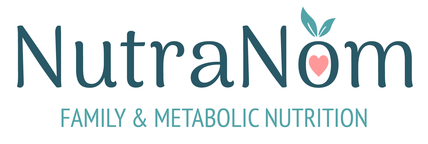 NutraNom Family & Metabolic Nutrition - Header Logo.
