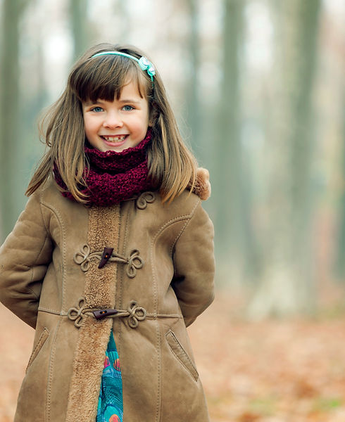 cappotto e sciarpa ragazza