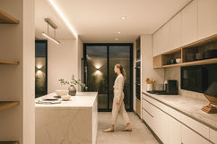 Diseño de cocina moderna — Proyecto Satélite | Core Interiors
