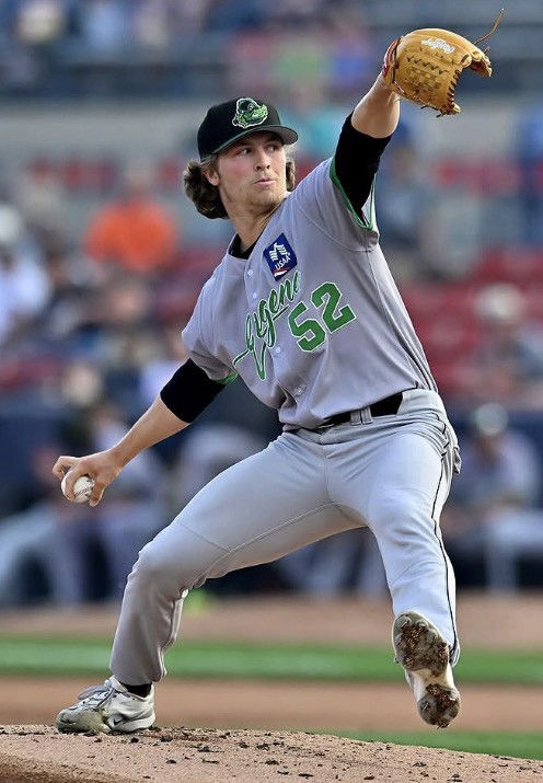 Former Deer Park Athlete Pitches at Avista Stadium