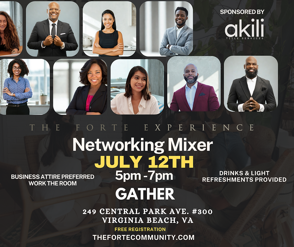 The Forte Networking Mixer