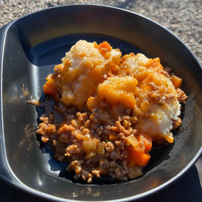 Shepherds pie - middag på primus