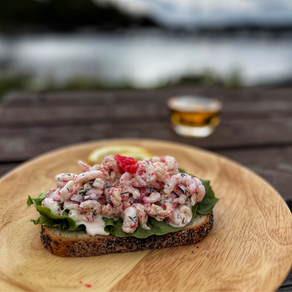 Skagenrøre eller skagensalat - på termos