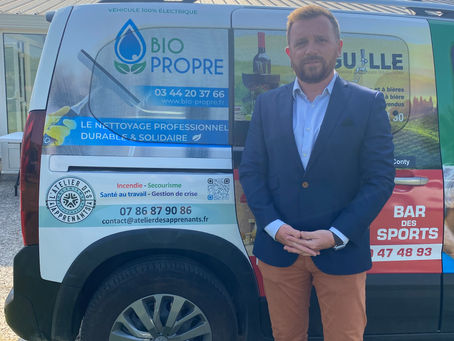 Inauguration du véhicule solidaire de la communauté de communes Somme Sud-Ouest.