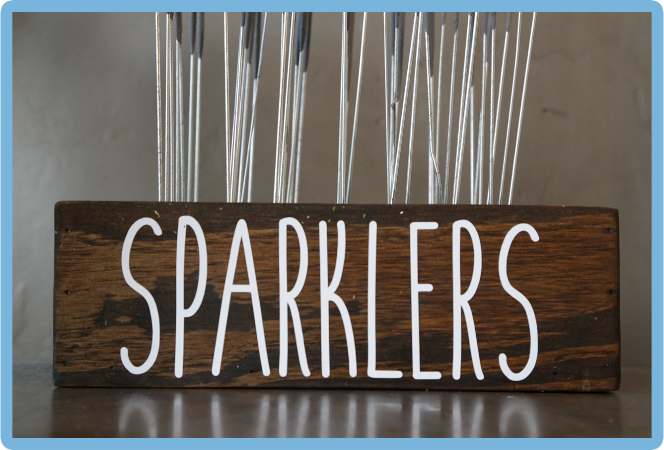 Sparkler Box Holder