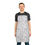 Thumbnail: black print apron on person front view