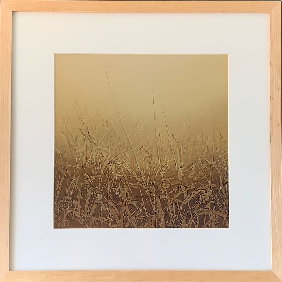 Thumbnail: Framed study on paper  potters clay  