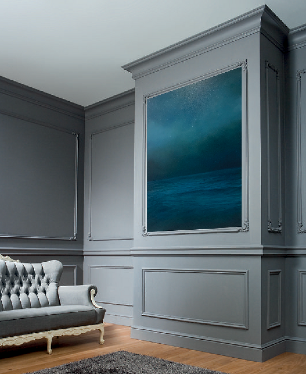 Thumbnail: nocturnal whisperings, 48x60" oil on canvas, 2022