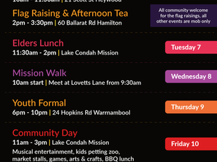 NAIDOC Week Calendar 2026