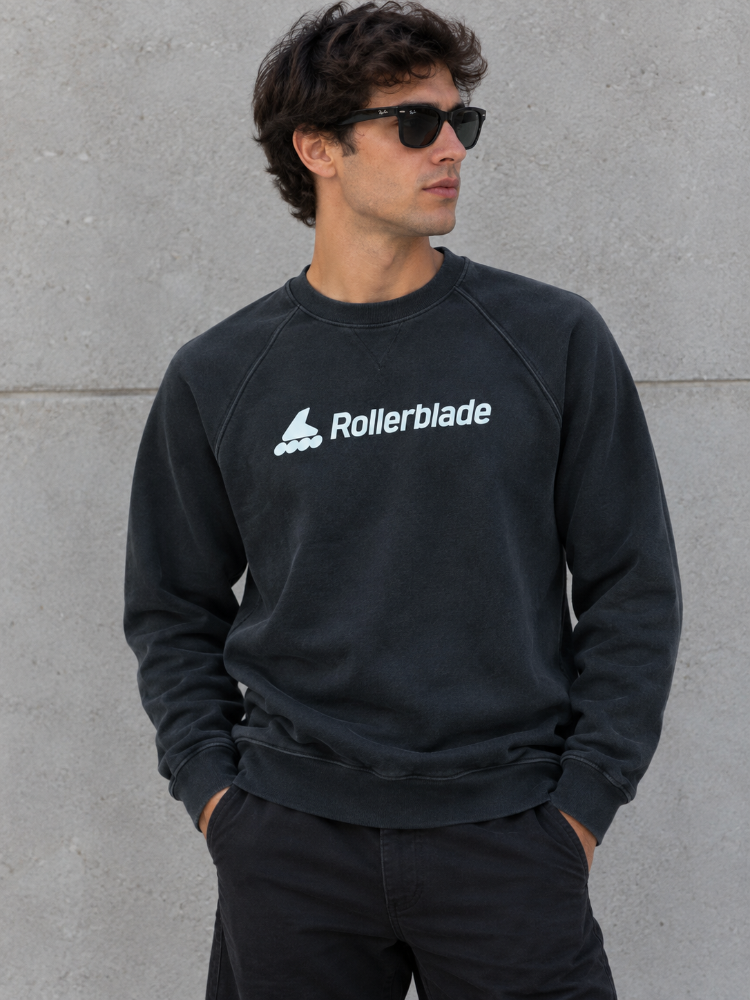Buzo Rollerblade Cuello Redondo de Algodón