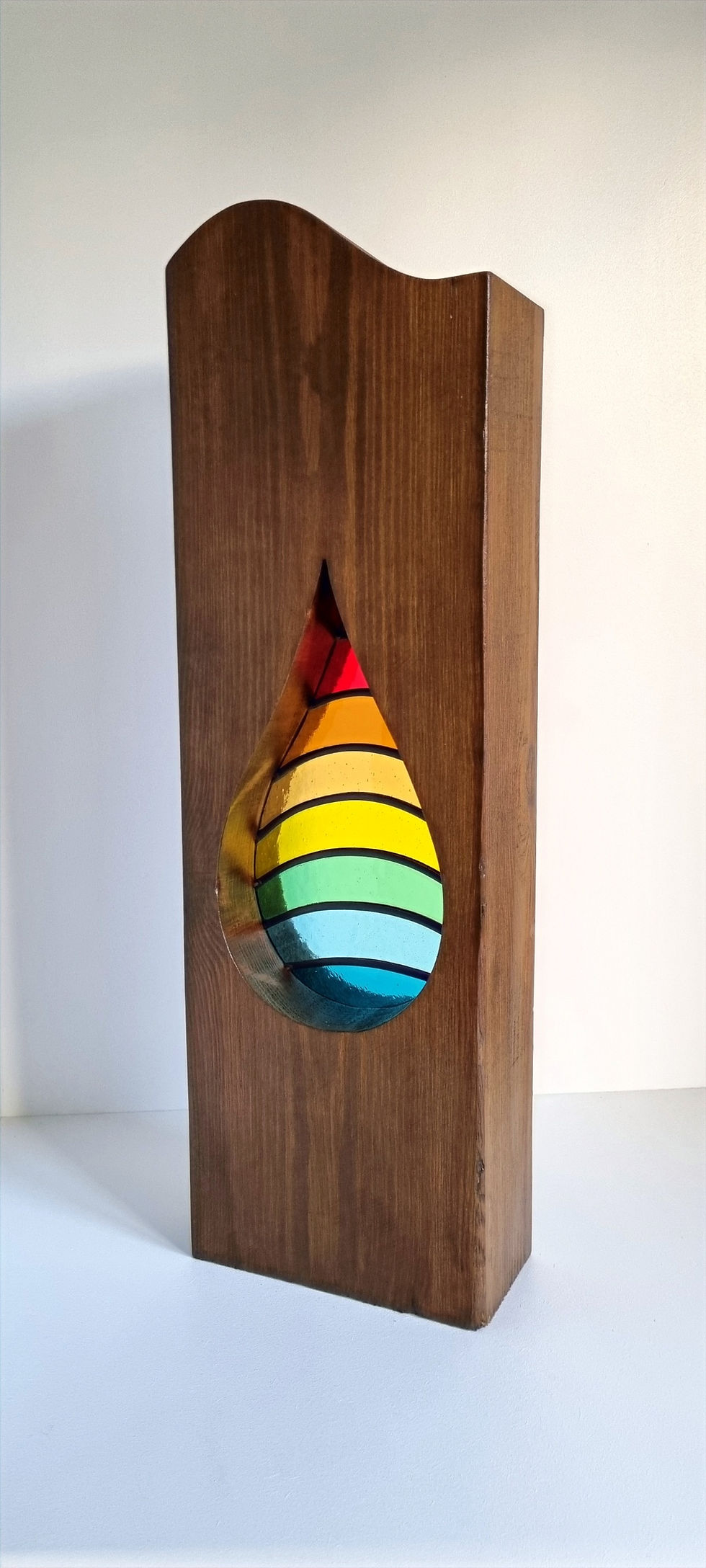 Thumbnail: Rainbow Drop Sculpture