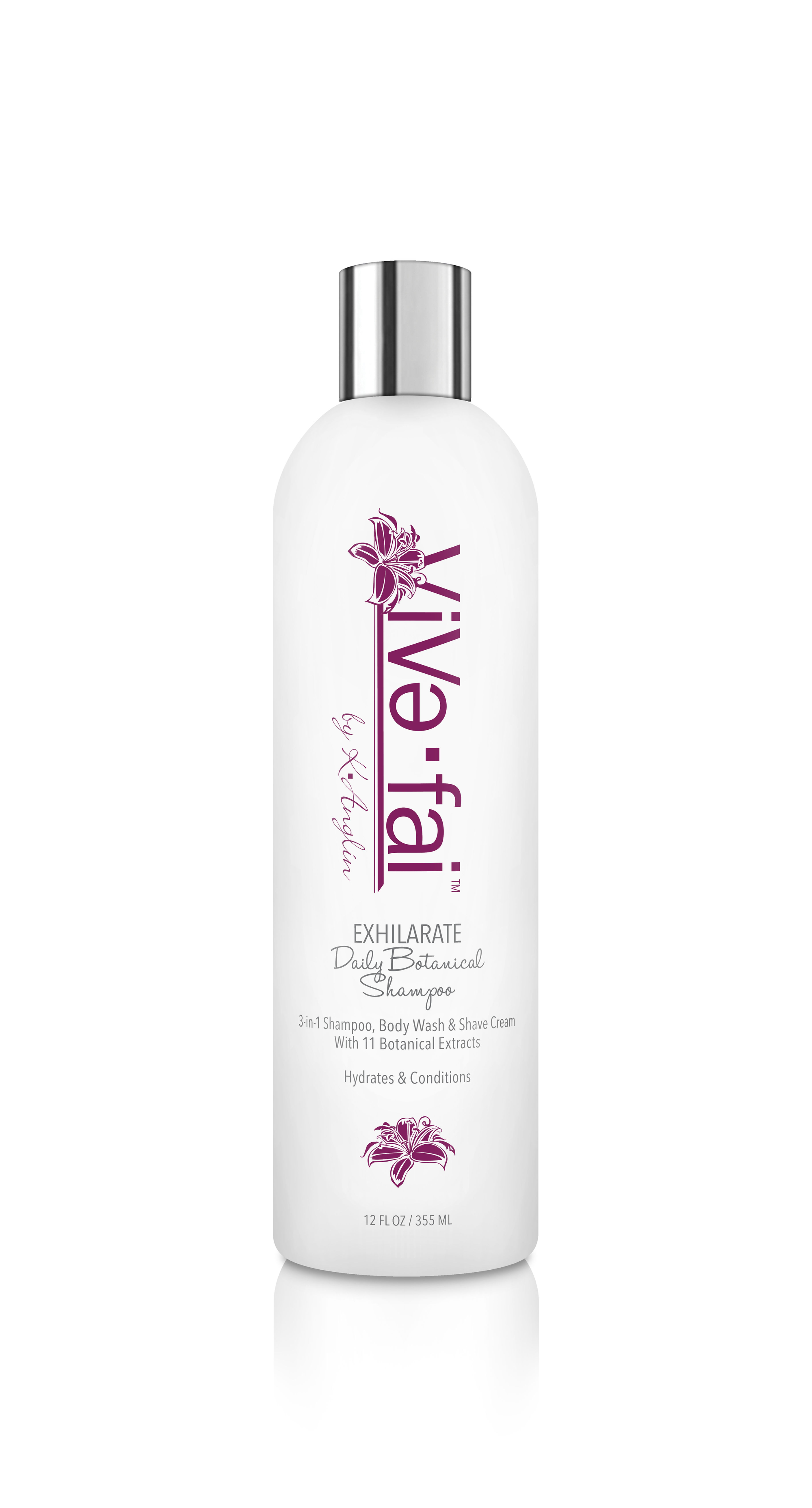 Exhilarate Daily Botanical Shampoo 12 oz.