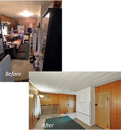 Back Room-Before & After