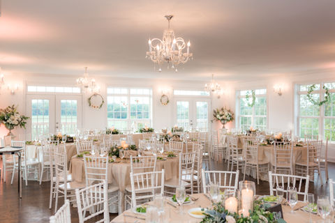 Elegant indoor wedding reception venue in Northern Virginia near Washington D.C.