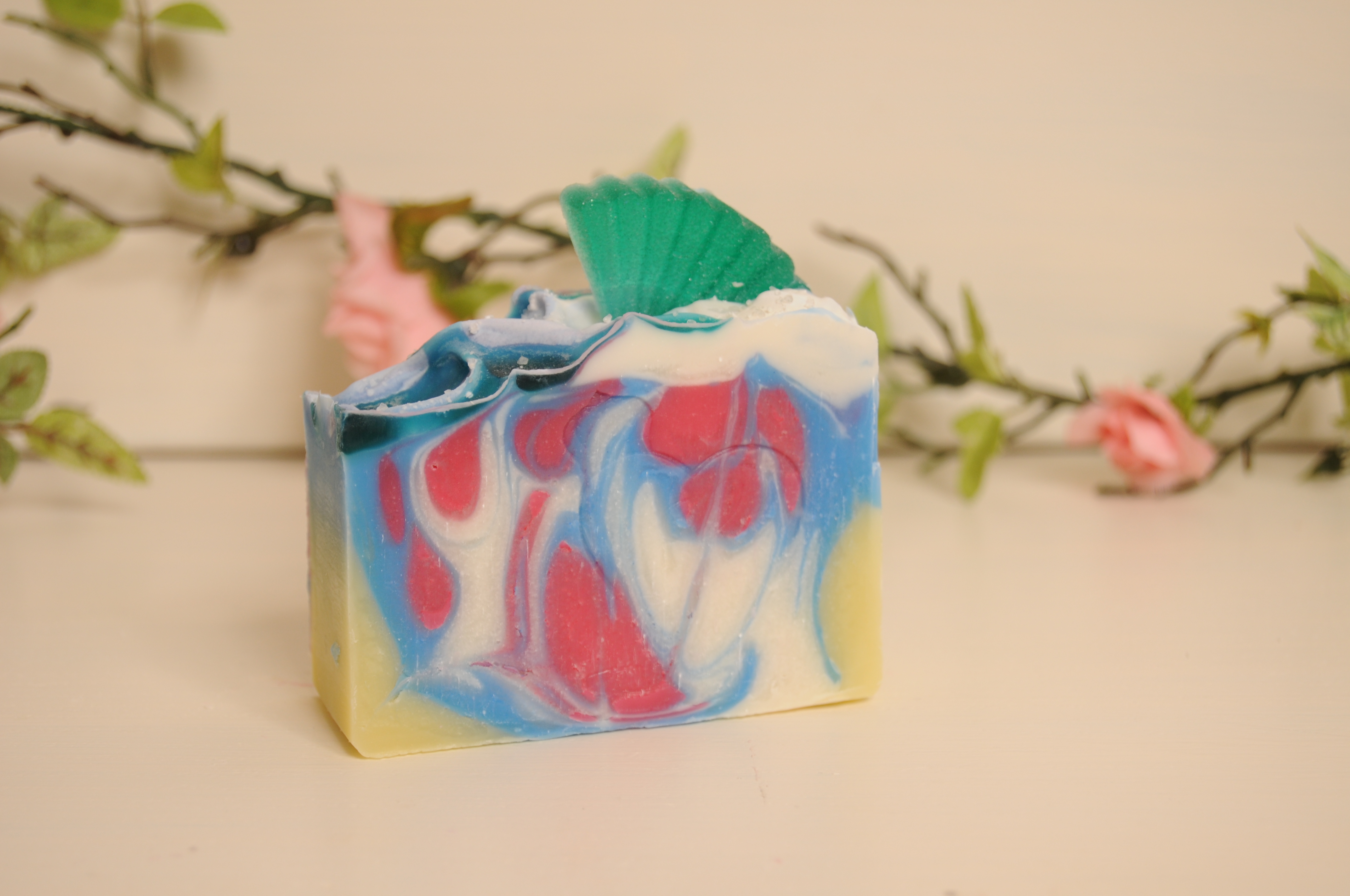 little mermaid soap bar
