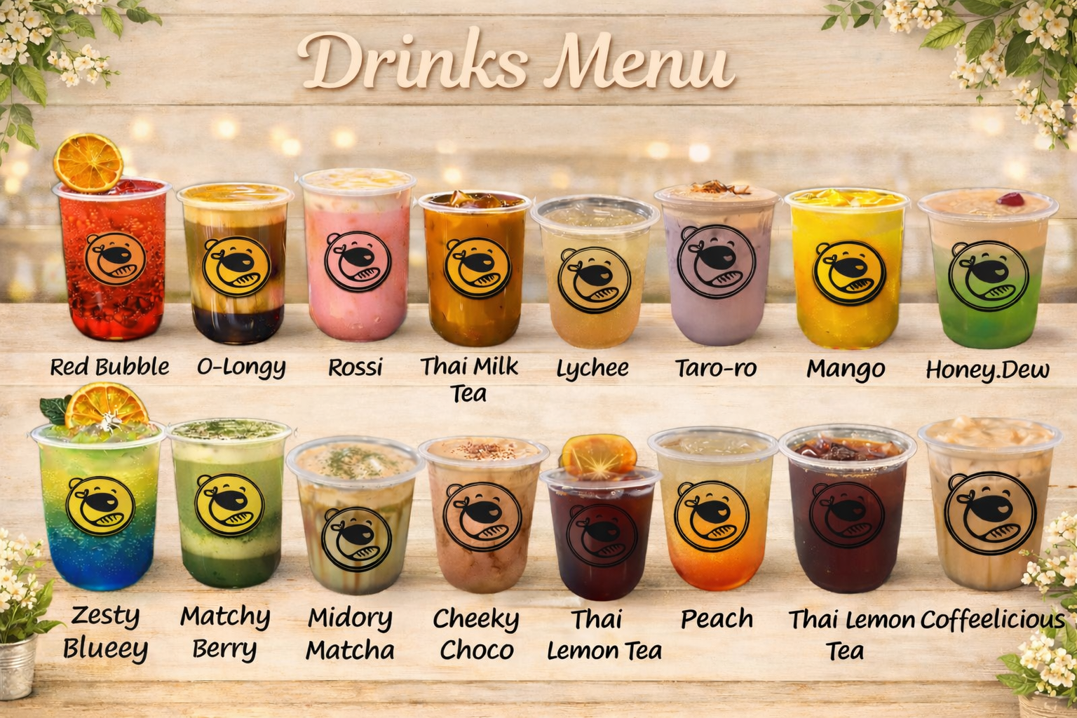 Arranged Food and Objects