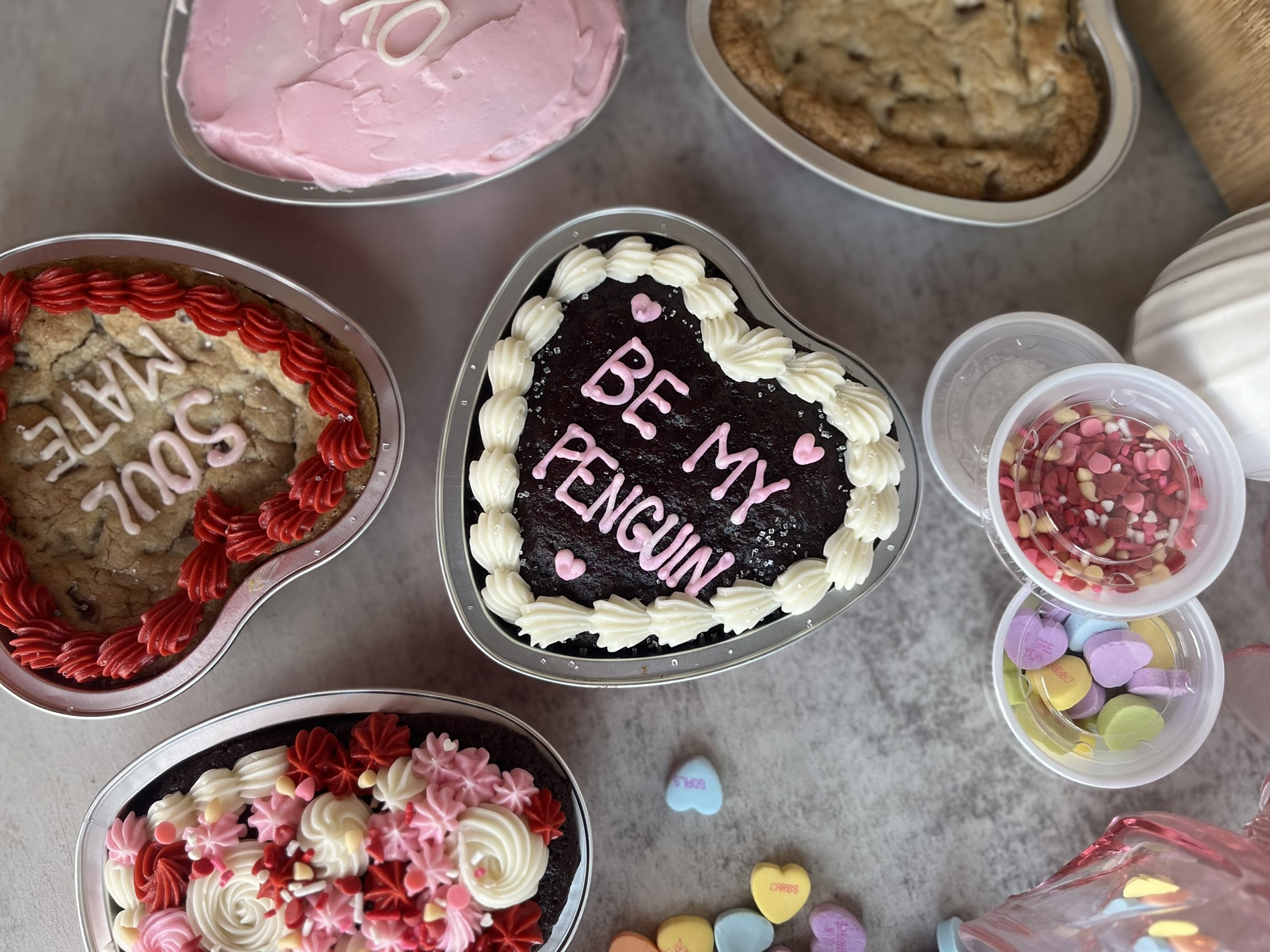 Arranged Food and Objects