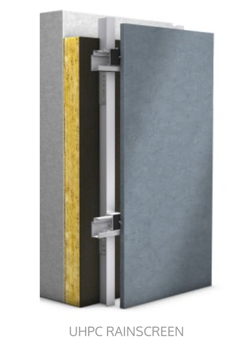 UHPC rainscreen detail