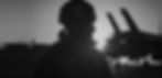Silhouette of pilot near jet