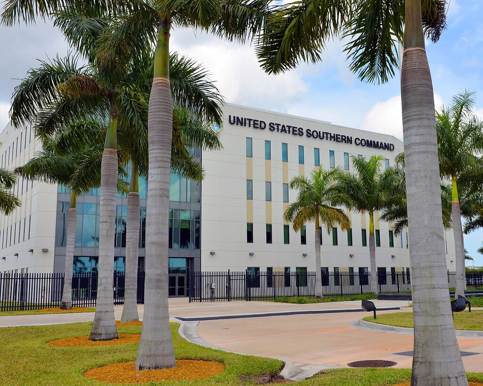 United States Southern Command building in Miami