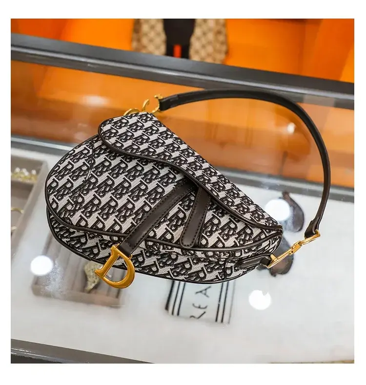 Thumbnail: The Bond Street Oblique Saddle Bag