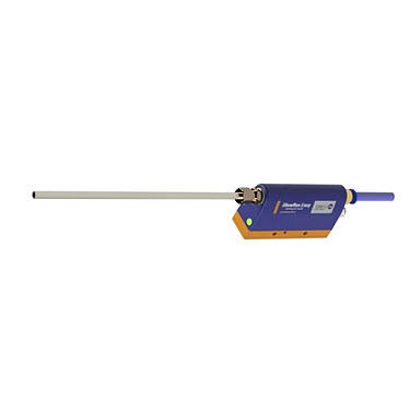 Blowflex Easy avec embout conique, destiné aux applications nécessitant un flux d'air concentré pour une neutralisation efficace des charges statiques.