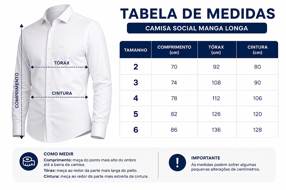 Miniatura: Camisa Comfort Básica 1977